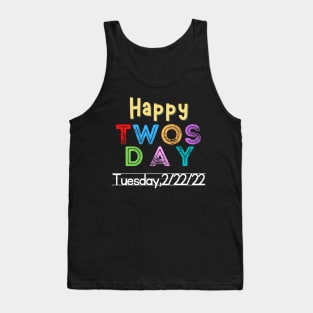 Happy Twosday 2-22-22 Tank Top